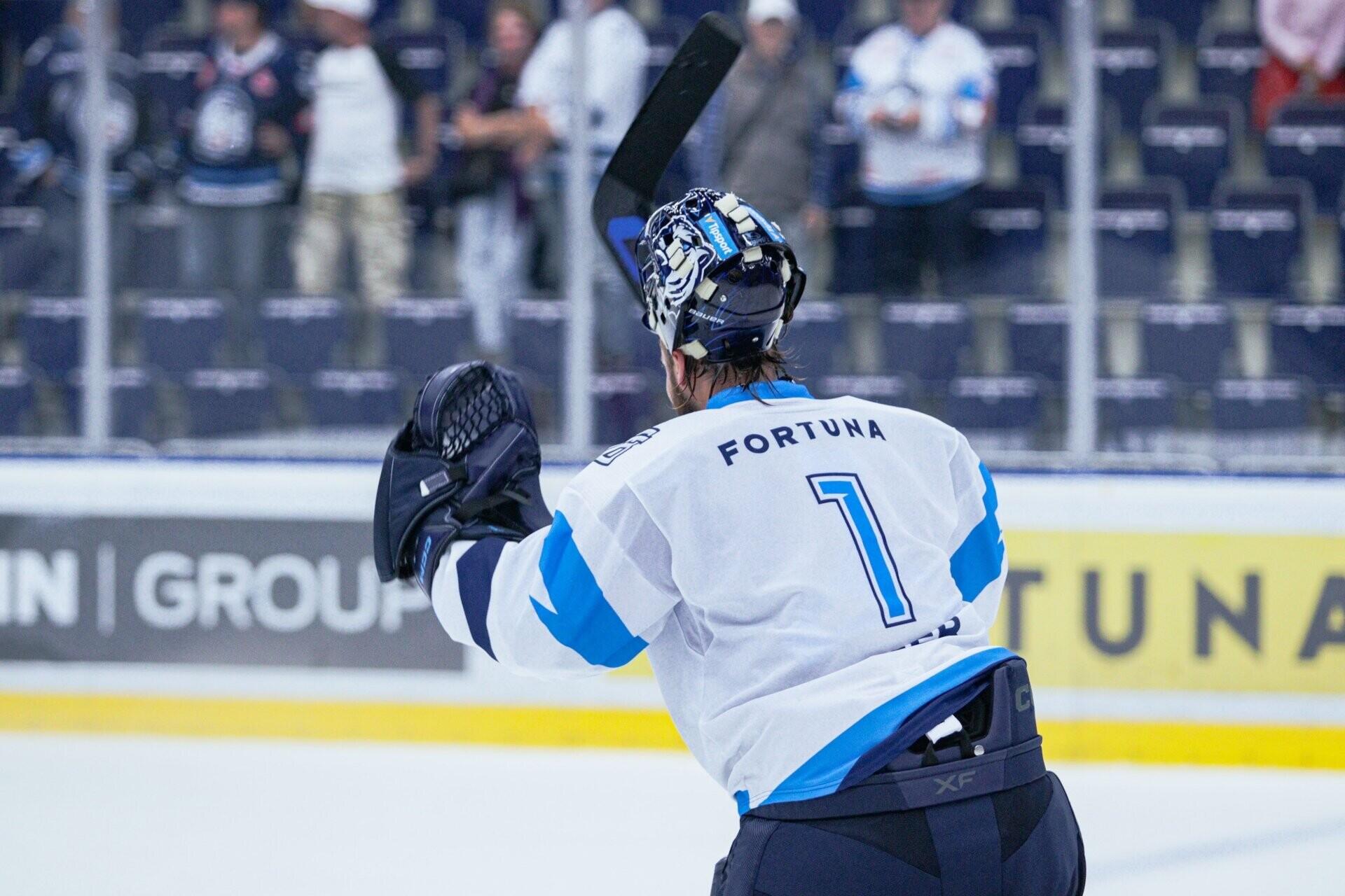 Petr Hamalčík po vítězství nad Mladou Boleslaví; Foto: Štěpán Pokorný